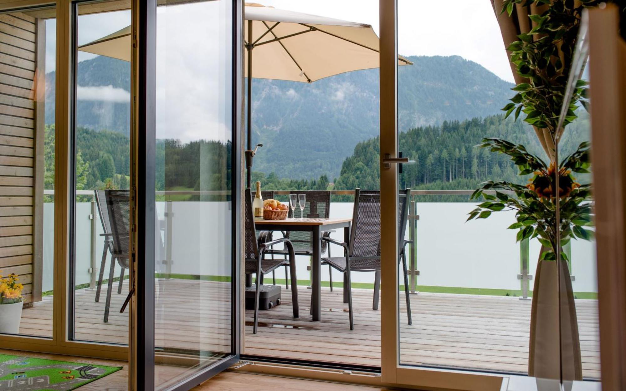Ferienbungalow Mountain View Wood Spital Am Pyhrn Luaran gambar