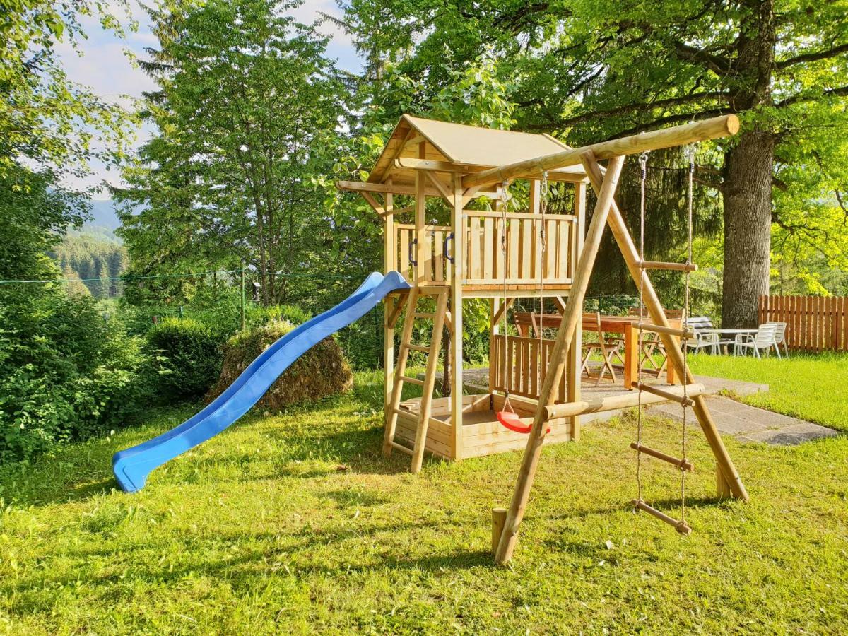 Ferienbungalow Mountain View Wood Spital Am Pyhrn Luaran gambar